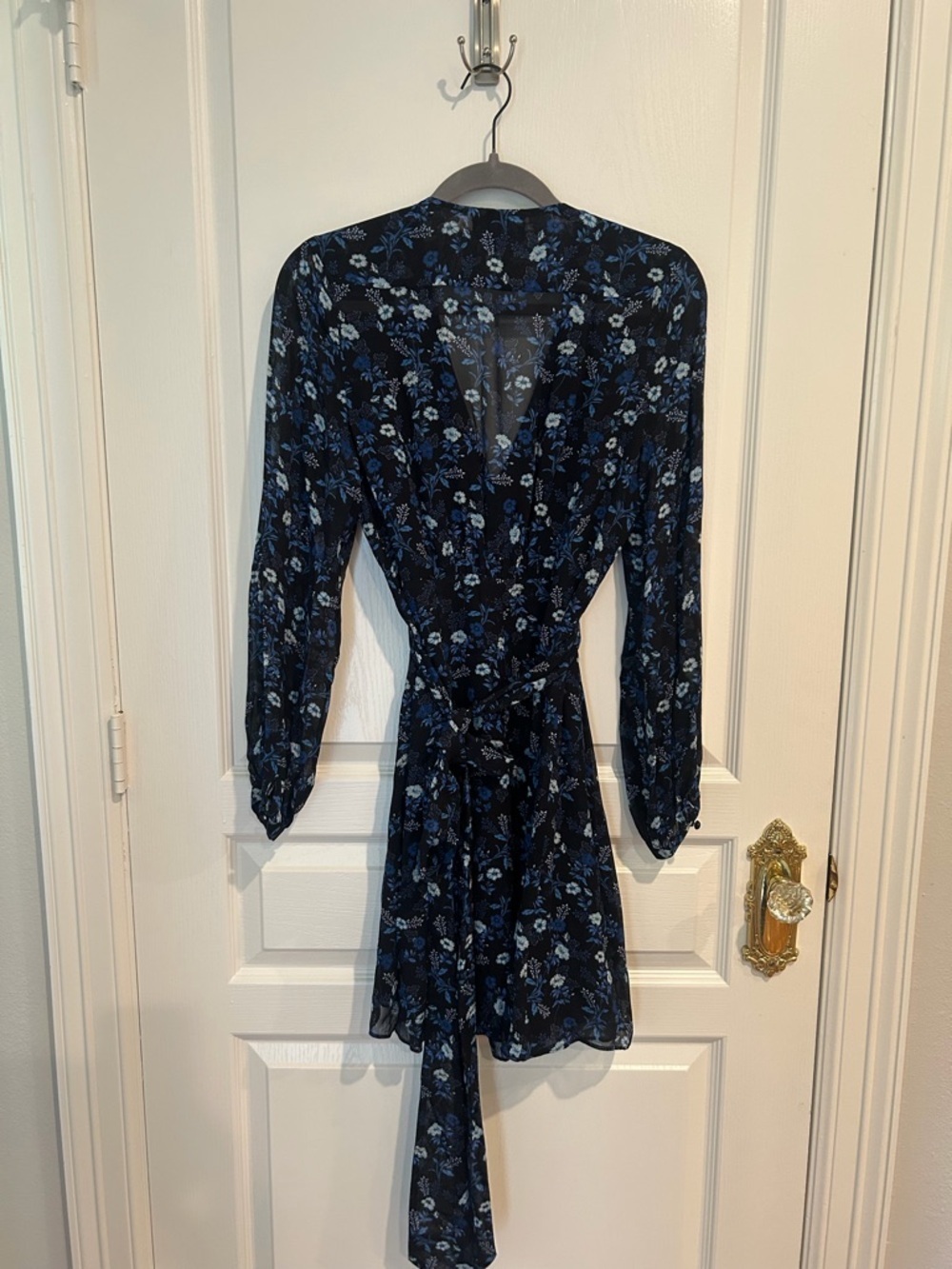 THE KOOPLES Floral Print Tie Waist Dress / Size 2 / - Picture 8 of 8